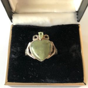 Ireland sterling silver ring size 9